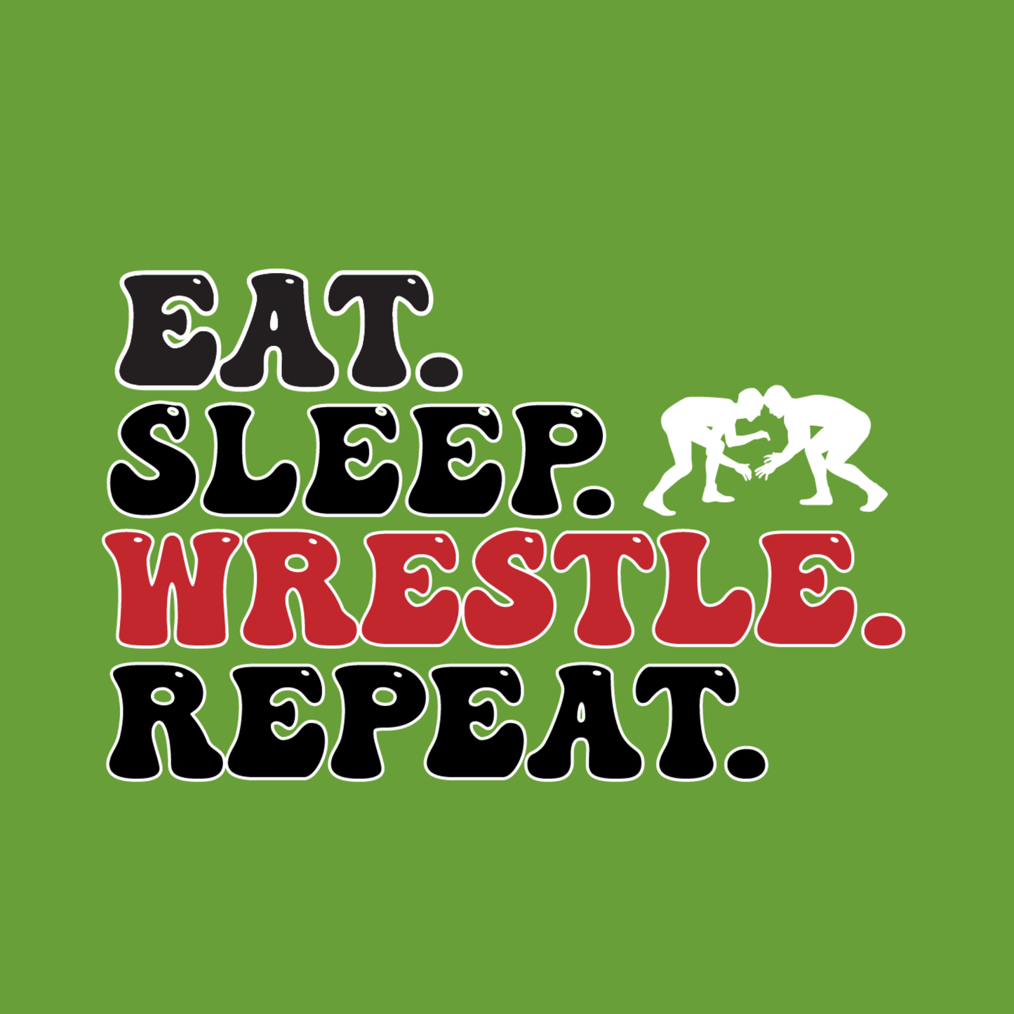 Custom Red/Green Reversible Ankle Bands