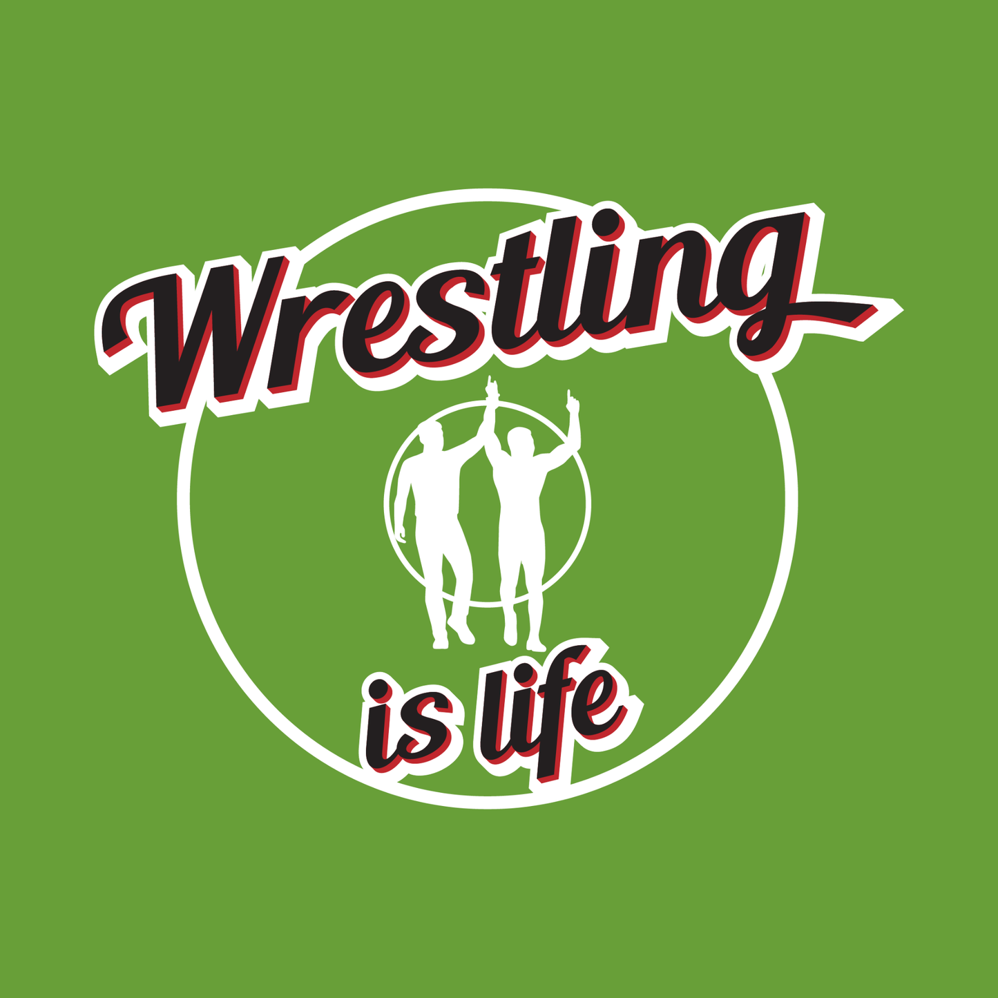 Custom Red/Green Reversible Ankle Bands