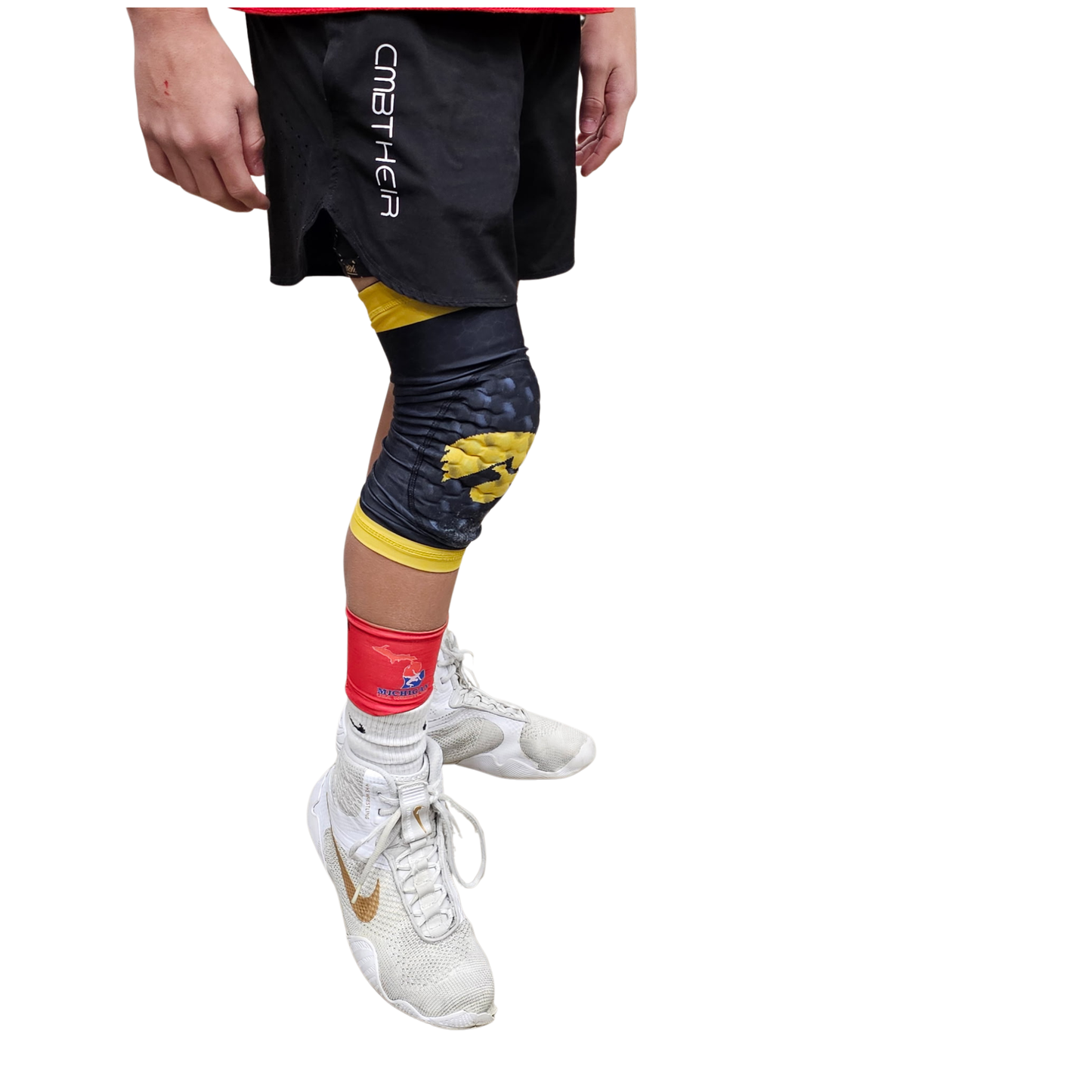 Custom Red/Green Reversible Ankle Bands